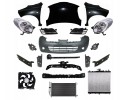 MICRA 03 10 FRONT BELT BUMPER MASK FENDER LAMP