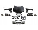 BMW 3 E46 FRONT MASK BUMPER BELT FENDER LAMP