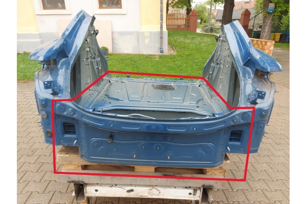 Taycan Cross Turismo Belt Rear Trunk Floor Rear Bathtub Cavity