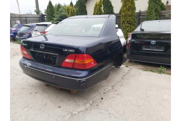 LEXUS LS 430 fender quarter bumper flap lamp rear 00 06r rear belt