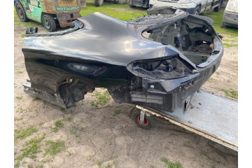 Mercedes C 205 Coupe Quarter rear left rear belt bath color 197