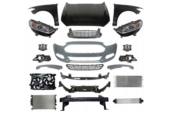 14 18 FRONT MASK BUMPER BELT FENDER LAMP