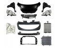PEUGEOT 107 05 09 FRONT MASK BUMPER BELT FENDER