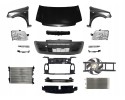 PANDA 03 12 FRONT MASK BUMPER BELT FENDER LAMP