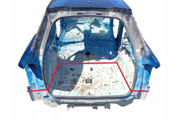 REAR BELT BATH PEUGEOT 3008 III LAK EDPC 2024
