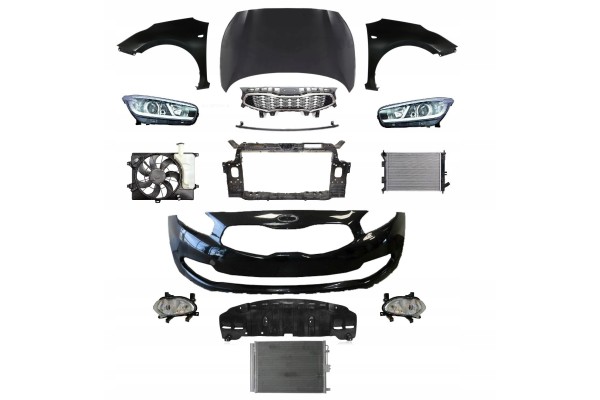 KIA CEED 12 16 FRONT MASK BUMPER BELT LAMP