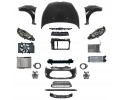 FIESTA 08 13 FRONT MASK BUMPER BELT FENDER LAMP