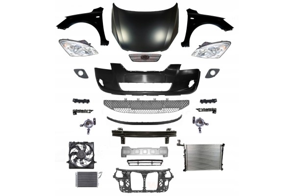 CEED 06 09 FRONT BELT BUMPER MASK FENDER LAMP