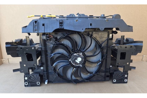 Panel frontal de soporte del radiador con ventilador y viga para Cupra