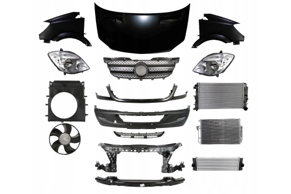 SPRINTER 06 13 FRONT BELT MASK FENDER BUMPER