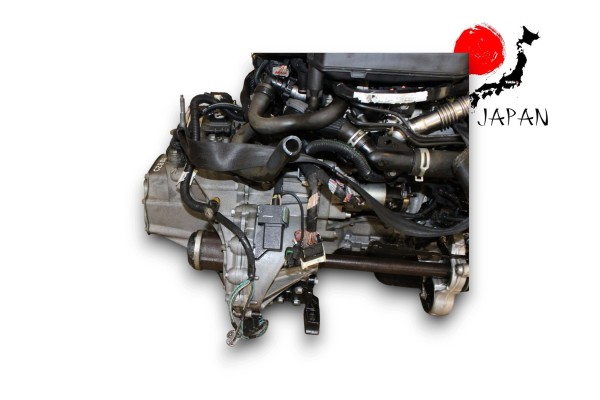 Motor diésel Peugeot 3008 1.6 E-HDI 9H05 10JBFT con caja de cambios 96