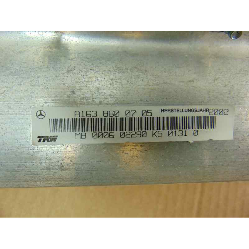 KIT AIRBAG MERCEDES-BENZ CLASE ML (BM 163)