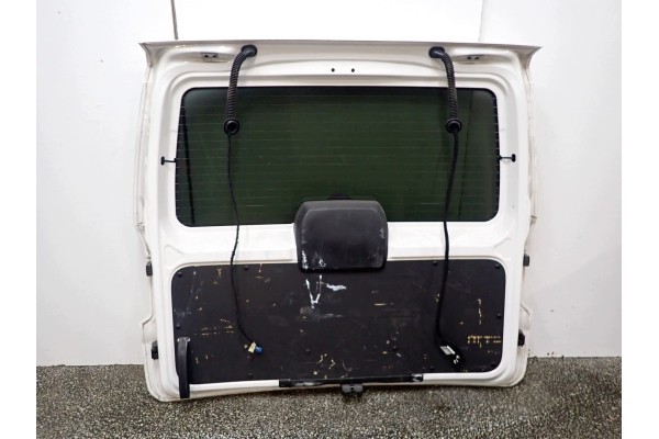 TAILGATE COMPLETE ORIGINAL EURO VW VOLKSWAGEN CADDY 2K 2K7 LB9A 20R Color white
