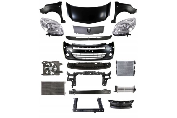 Renault Kangoo 08 13 front headlight mask belt
