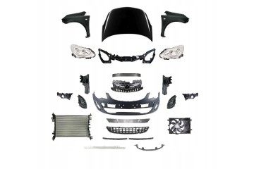 CORSA D 06 11 FRONT MASK BUMPER BELT FENDER Packaging status original