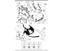 REAR LUGGAGE COMPARTMENT BELT MAZDA CX 70 KJ 2024 NEW OE Catalog number of the part 70 75ZE