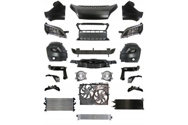 JUMPER 14 FRONT MASK BUMPER BELT FENDER LAMP