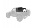 Complete Cargo type soft roof with Suntop Wrangler JK wall Catalog number of the part SUNJKCCBK2