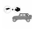 Complete Cargo type soft roof with Suntop Wrangler JK wall