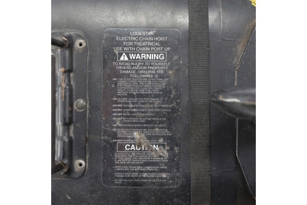 Polipasto Eléctrico de Cadena CM Lodestar 2 Toneladas 2000 kg