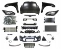 FOCUS 10 14 FRONT MASK BUMPER BELT FENDER LAMP