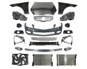 MERCEDES C W204 07 11 FRONT MASK BUMPER BELT