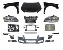 AUDI A3 8P 08 12 FRONT LAMP MASK FENDER BELT