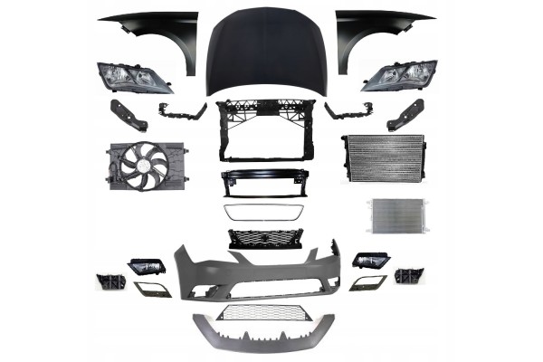 Leon 12 Front fender mask lamp belt bumper