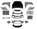 KUGA 08 13 FRONT BUMPER MASK BELT LAMP FENDER