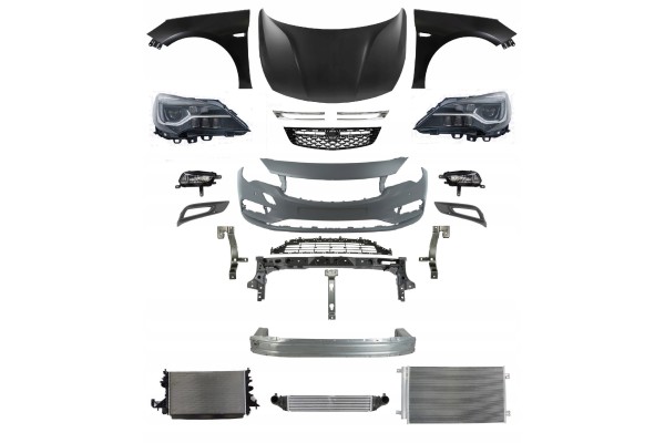 ASTRA K 15 FRONT BUMPER MASK BELT LAMP FENDER