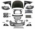 Ibiza 08 12 Front fender mask lamp belt bumper