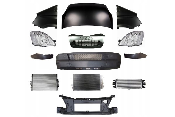 DAILY 11 14 FRONT FENDER MASK BUMPER LAMP BELT