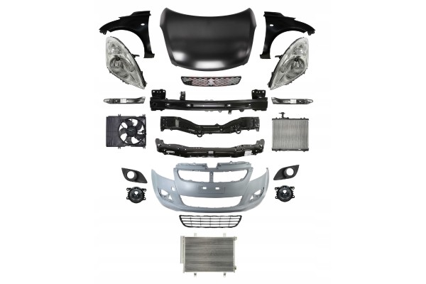 SWIFT 10 13 FRONT MASK BUMPER BELT LAMP FENDER