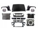 Wrangler 06 belt bumper mask fender headlight