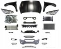 FOCUS 14 18 FRONT MASK BUMPER BELT FENDER LAMP