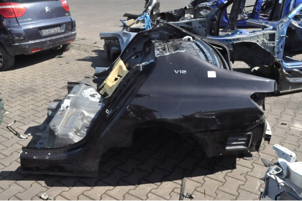 BMW 7 G12 M760LI QUARTER FENDER LEFT RIGHT REAR BELT REAR BATH ASS LONG Quality of parts according to GVO O original with manufa