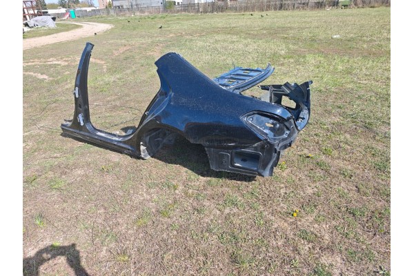 Bathtub carbon mudguard quarter rear left Mercedes S w222 63S amg