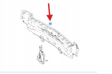 REAR BELT MERCEDES E Class W213 OEM OE A2136405400