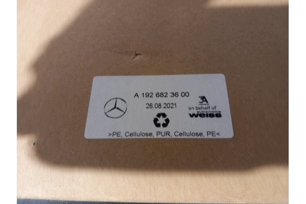 ROOF COVERING MERCEDES SL R232 CABRIO A1926501200 Product weight with unit packaging 5 kg
