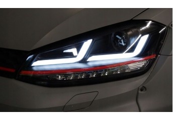 FRONT LAMP Osram LED for VW Golf VII OSRAM LEDHL103 BK LHD L R G145 Type of low beam headlights traditional halogen