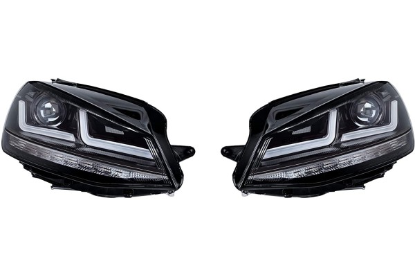 FRONT LAMP Osram LED for VW Golf VII OSRAM LEDHL103 BK LHD L R G145 Version European