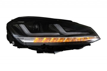 FRONT LAMP Osram LED for VW Golf VII OSRAM LEDHL103 BK LHD L R G145 Additional information bulbs included