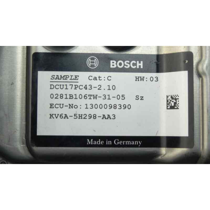 KV6A-5H298-AA3 CENTRALITA MOTOR UCE FORD FOCUS BERLINA (CEW)