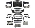 OUTLANDER 12 15 FRONT MASK BUMPER BELT FENDER