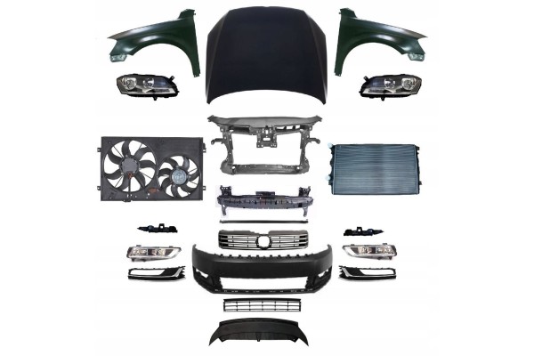 PASSAT B7 10 15 FRONT MASK BUMPER BELT LAMP