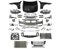 BMW 3 Series F30 Front Headlight Mask Belt Bumper