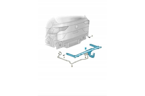 5H9803881E Transverse reinforcement ASO VW AUDI