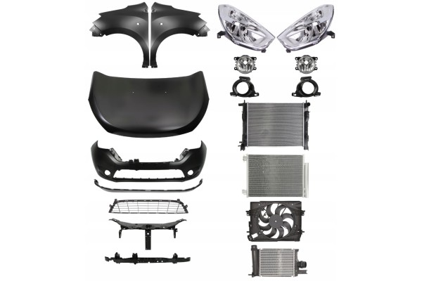 Dacia Dokker 12 Bumper Belt Mask Beam