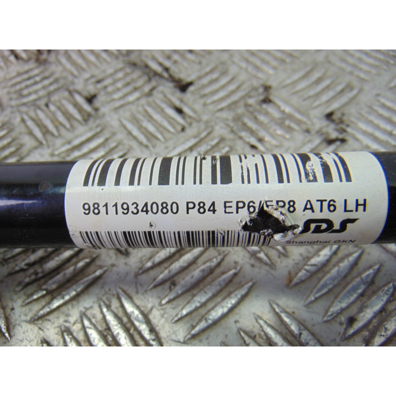 9811934080 TRANSMISION DELANTERA IZQUIERDA PEUGEOT 3008