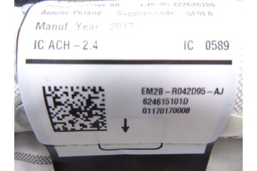 EM2BR042095AJ AIRBAG CORTINA DELANTERO IZQUIERDO FORD S-MAX (CDR) Trend 2017 EM2BR042095AJ 212368 FORD - 1